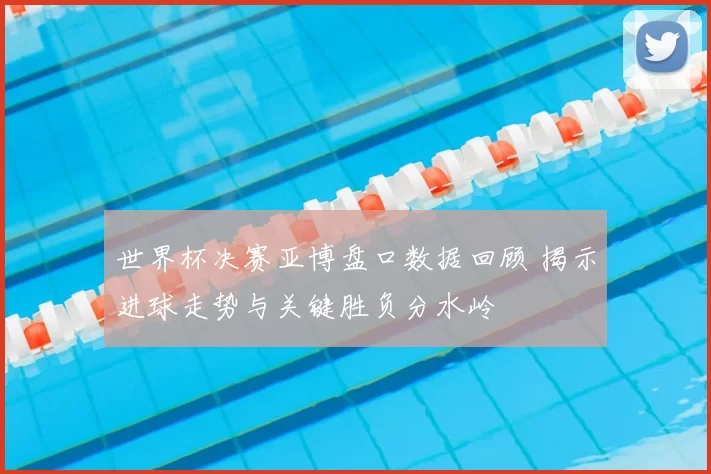 世界杯决赛亚博盘口数据回顾 揭示进球走势与关键胜负分水岭